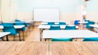 A image of an empty university teaching space